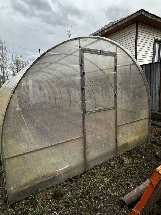 Теплица 8м дорожка каркасы