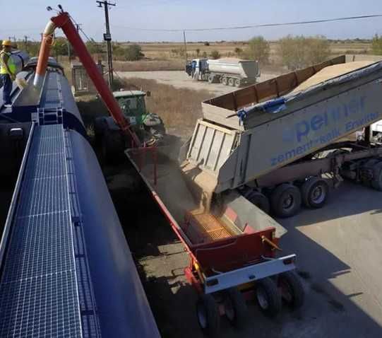 Перегружатель зерна в вагоны БНП-12 Ковчег