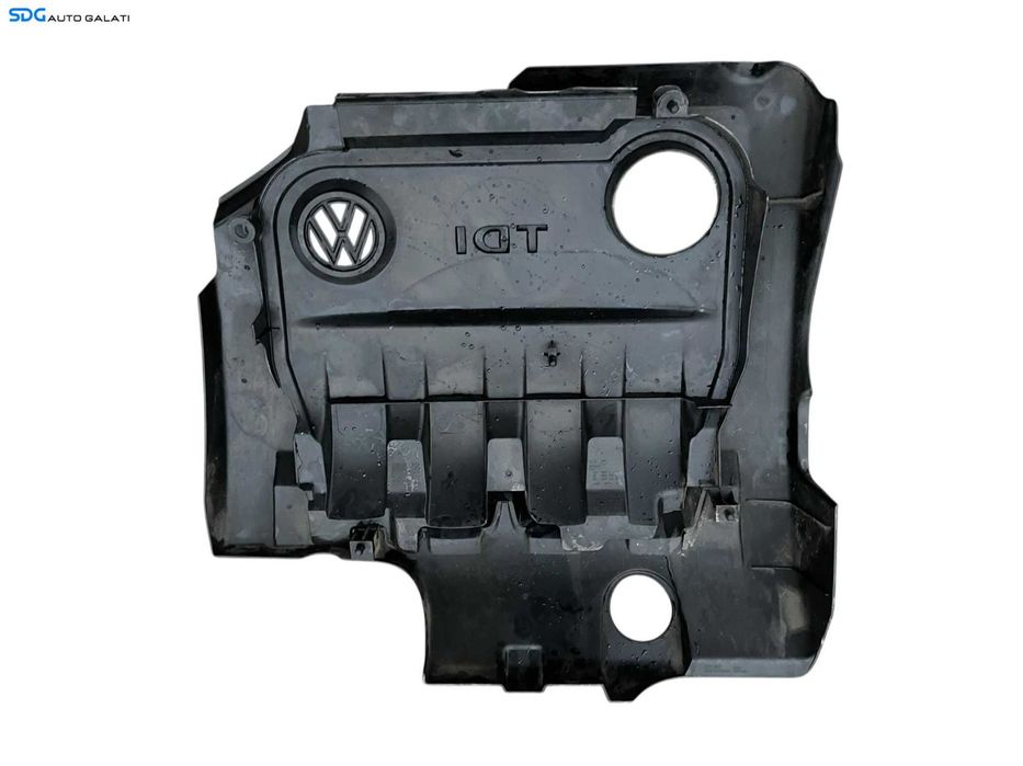 Capac Antifonare Plastic Ornament de pe Motor Audi A3 8P 2.0 TDI BMN 2004 - 2013 Cod 03G103967J 03G103907A [B4743]