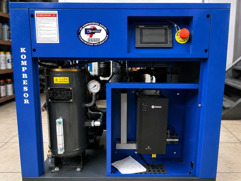 Нов винтов компресор 15 kW PM VSD – 2200 л/мин – 2 години гаранция