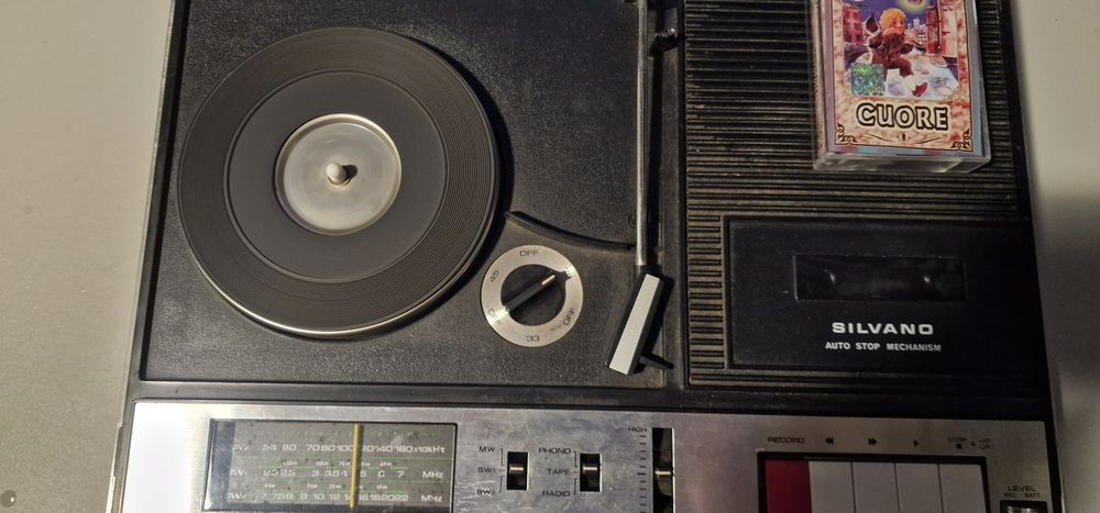 Sistem Audio Retro 3-în-1: Silvano SKPC-717,fabricat în Japonia