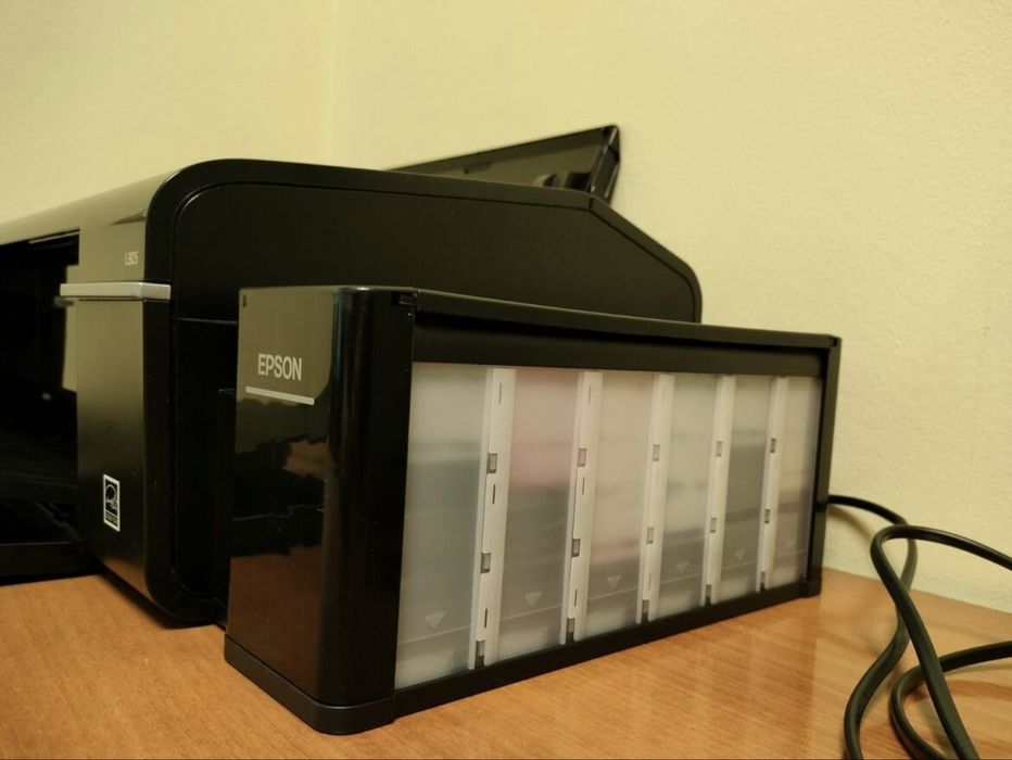 Epson l 805 цветной принтер 6 краска 100 % оргинал