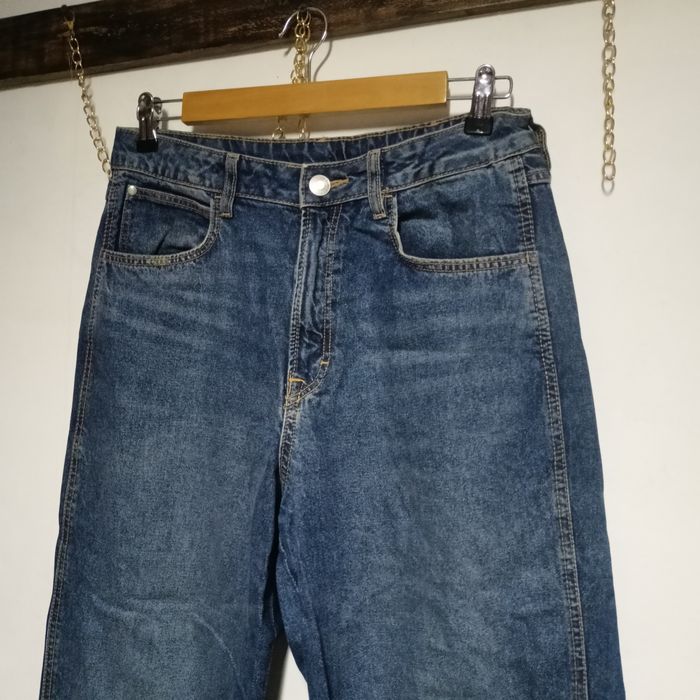 Blugi baggy talie ajustabila