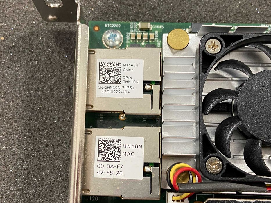 Dell Broadcom 57810 2x 10GbE RJ-45 LP мрежови адаптер