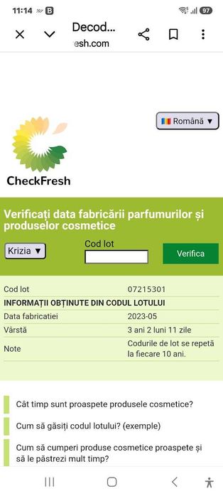 Parfum Eau de Krizia