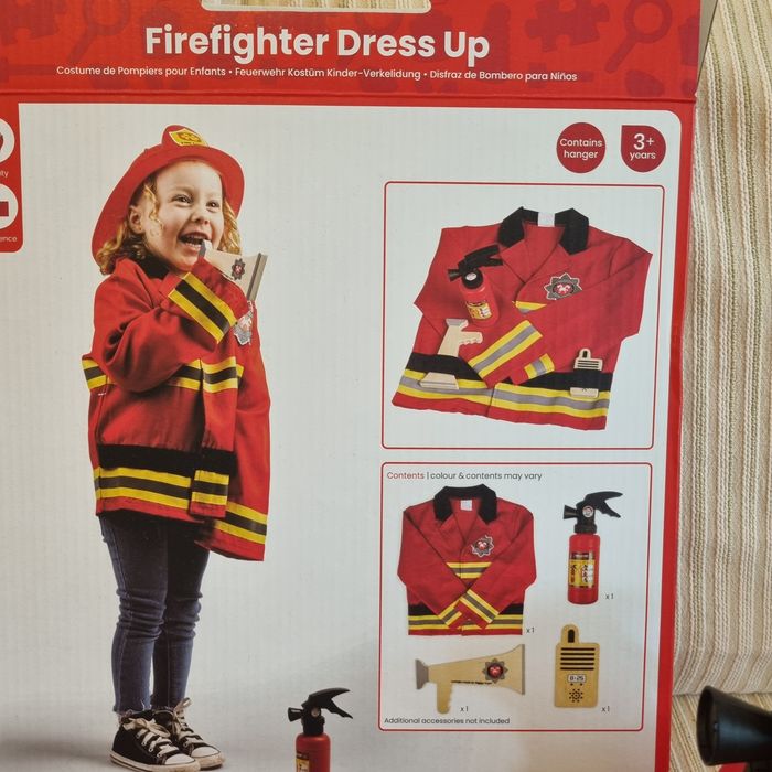 Costum pompier 3-4 ani