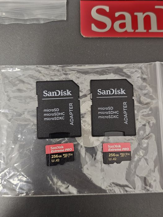 SanDisk Extreme Pro microSDXC 128GB / 256GB - Speed up to 200MB/s