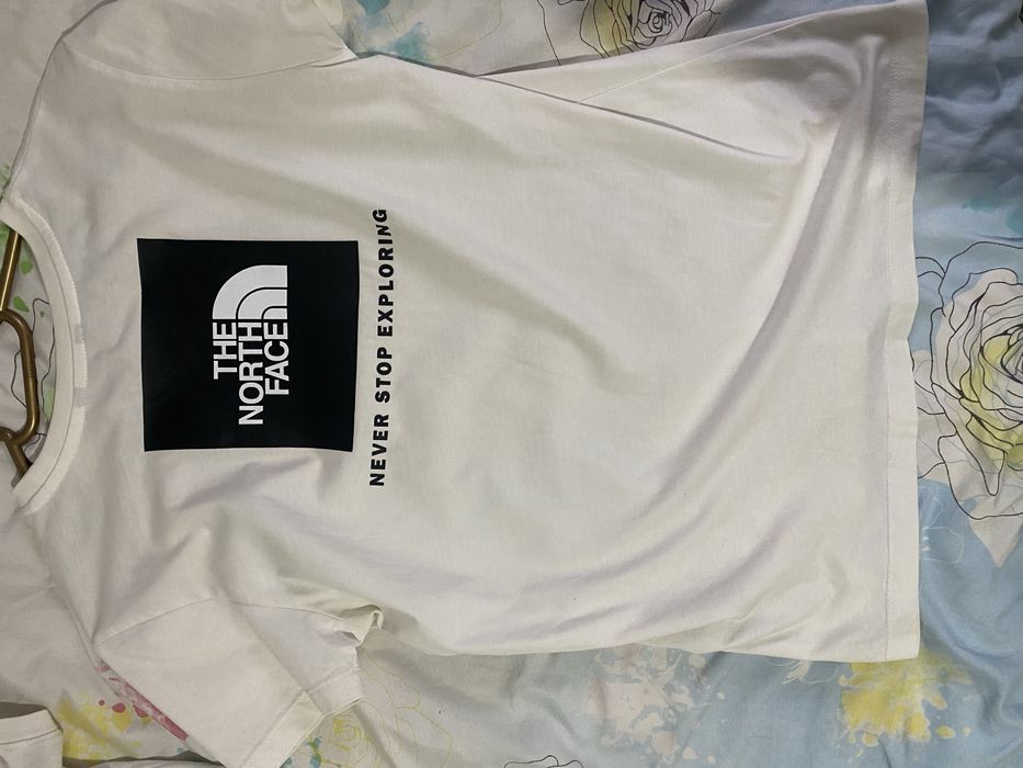 Tricou The North Face mărimea XL juniori (Alb)