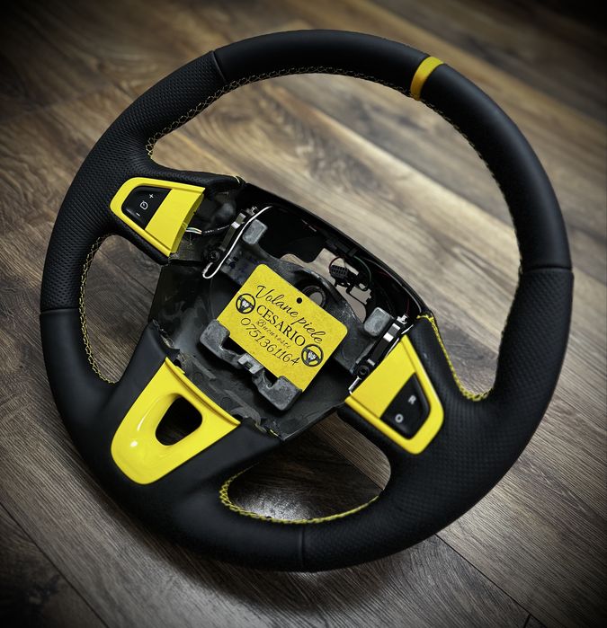 Volan piele naturală Nappa Renault Megane 3/Fluence 2008-2016
