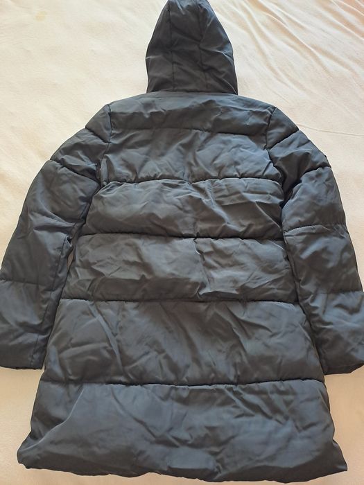 Черно дълго яке .Размер S