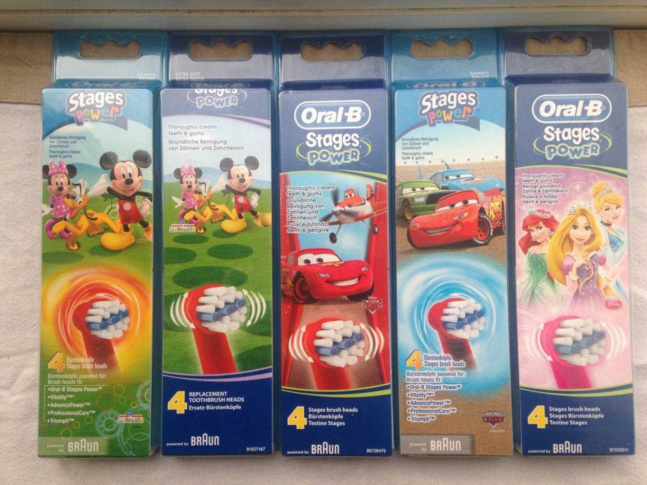 ОРИГИНАЛНИ ОРАЛ Б  (накрайници) за зъби