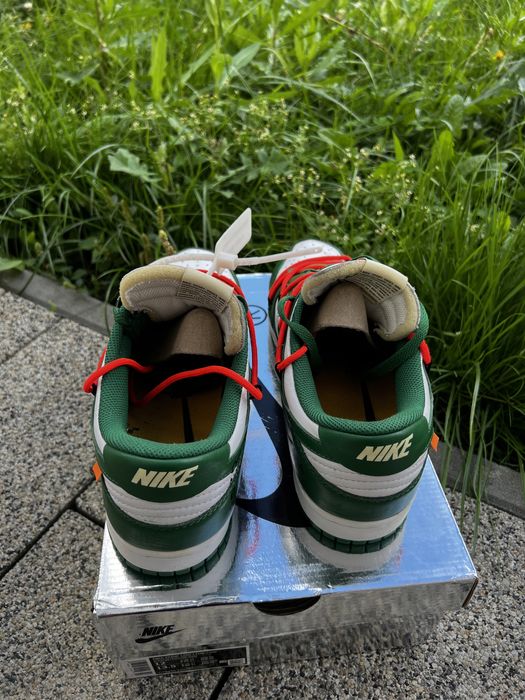 Nike Off White Dunk Low Pine Green nr.46