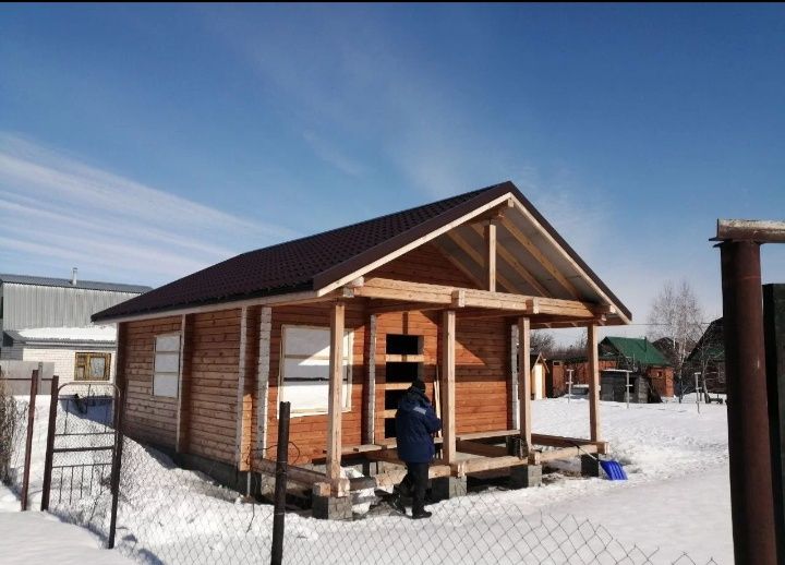 Модульный дом из дерева в наличии