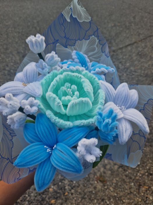 Buchet realizat manual