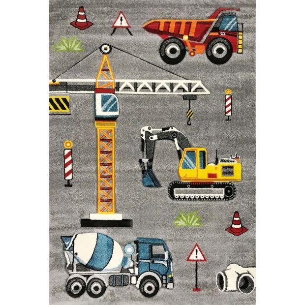 Пъстър детски килим 120х170см