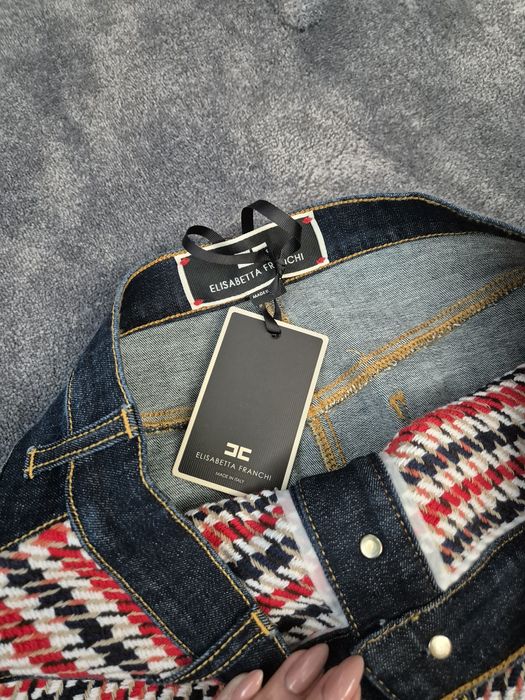 Дънкова пола ,,Elisabetta Franchi,,