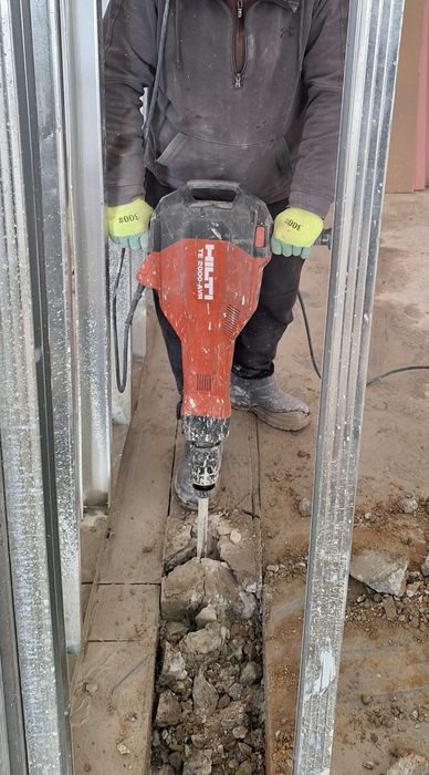 Алмазная резка, бурение и демонтаж с отбойным молотком Hilti