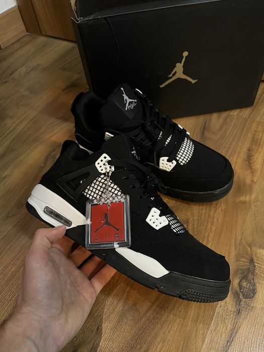 jordan 4 white thunder marimea 42 noi nouti in cutie