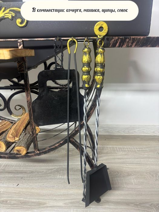 Декоративный метровый мангал