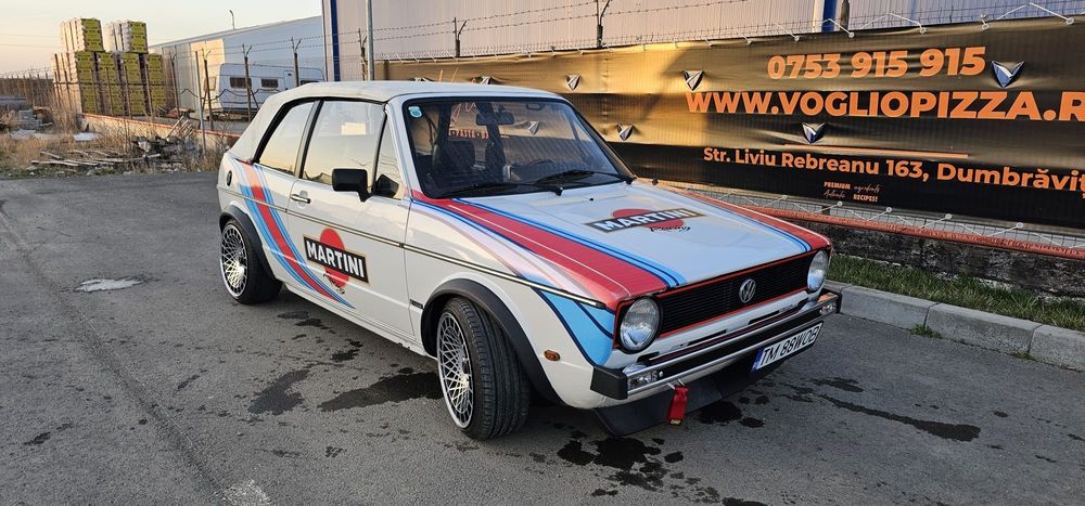 Volkswagen Golf 1 Cabriolet GLS – 1979 | 1.5 JB | Vehicul istoric