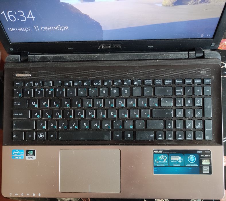 Ноутбук ASUS модель K55VD