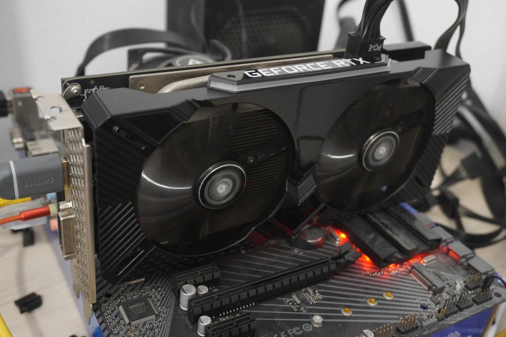 RTX 2060 12GB Palit Dual Nvidia AI GPU видеокарта / вкл. ДДС