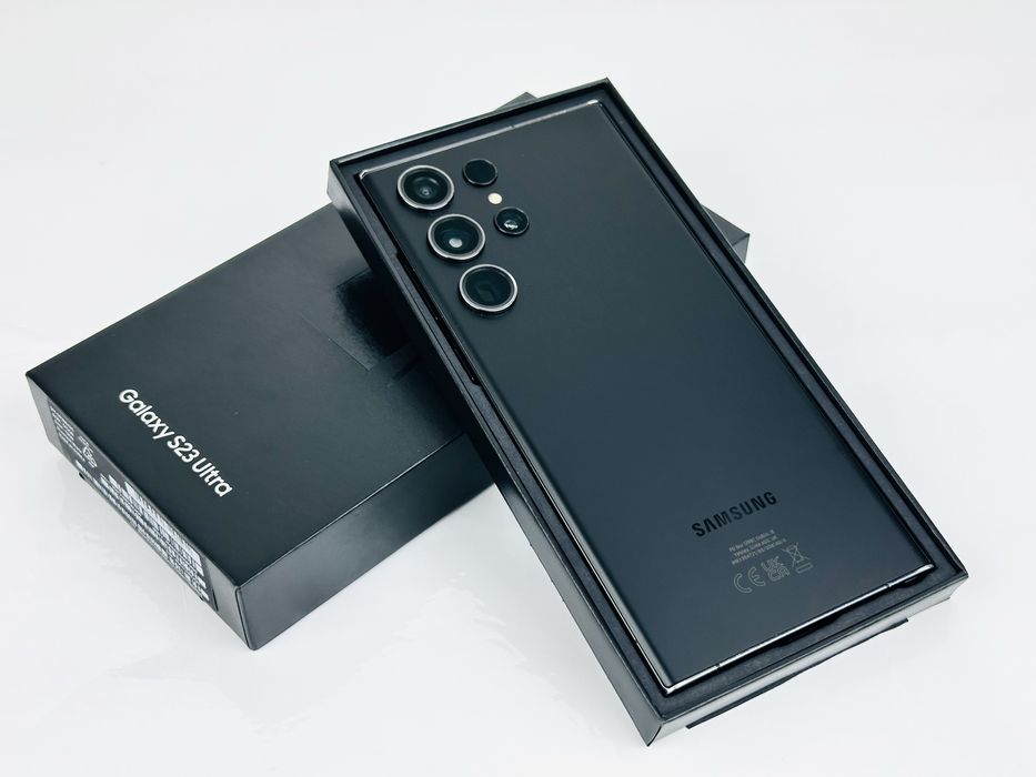 Samsung Galaxy S23 Ultra 5G 512GB 12RAM Black Перфектен! Гаранция!