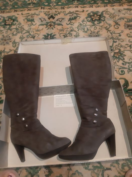 Сапоги натуралка замша(Германия)