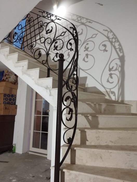 Balustrade din fier forjat