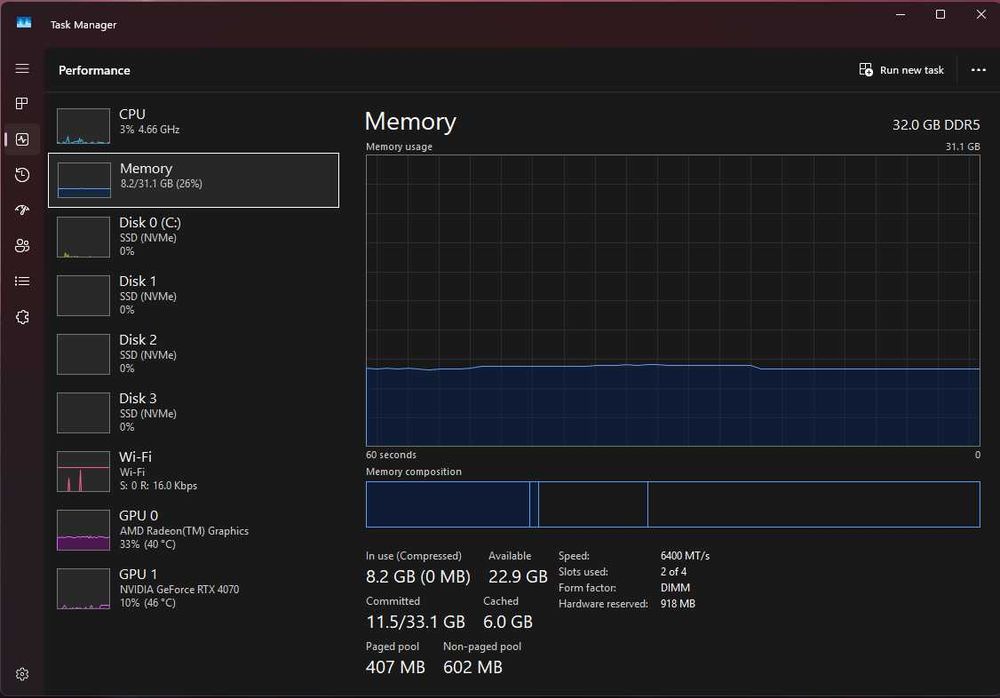 PC Gaming - Ryzen 7 7800X3D, RTX 4070, 32 GB RAM 6400 Mhz, 2TB SSD