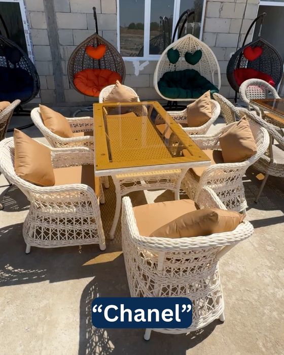 Premium RATAN mebellar / To'qilgan mebellar