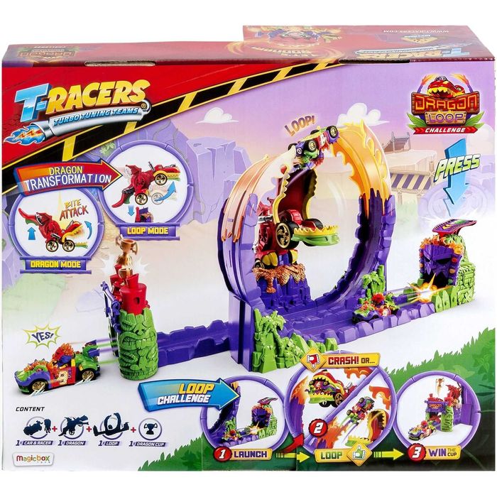 Игрален комплект T-Racers Състезание с дракон