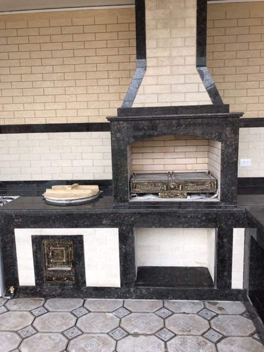 Летняя кухня под ключ. Очаги, барбекю.