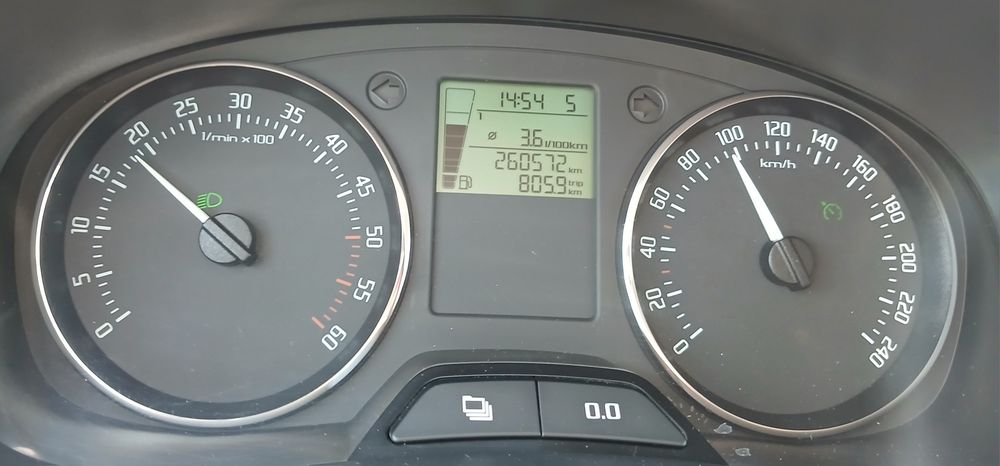 Skoda Fabia 2012 Euro5