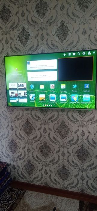 Roysion 55 tv sotiladi smart youtube bor