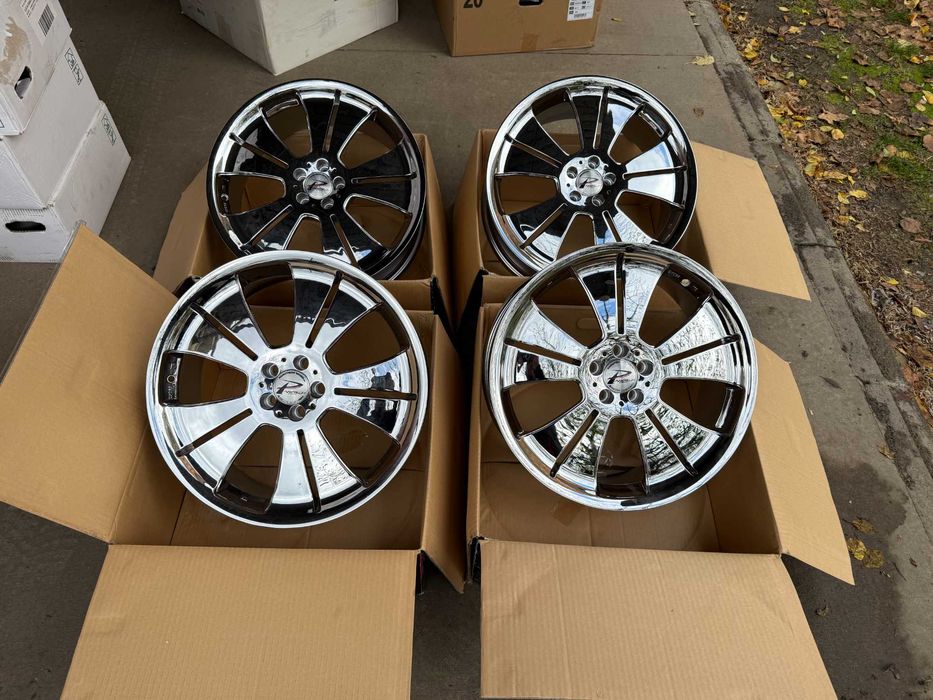 4 бр. чисто нови алуминиеви джанти спорт пакет Mercedes 20'' 5x112