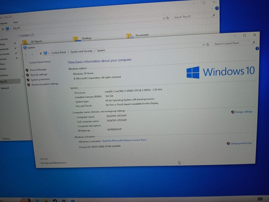 Vand laptop medion