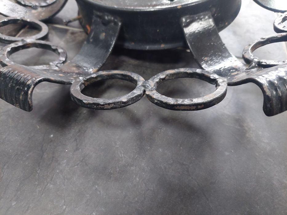 Плафониера от ковано желязо-ф 40см