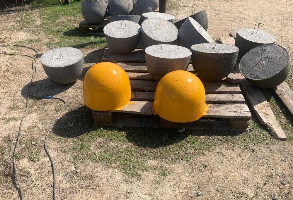 Бетонная полусфера для парковки, парковочный барьер, антипарковка