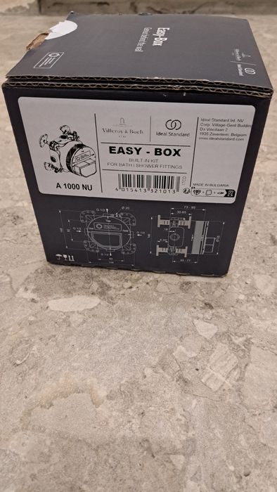 Универсален комплект за вграждане A1000NU EASY BOX  Ideal Standard