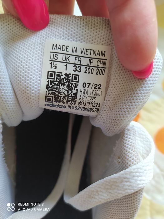 Оригинални маратонки Adidas Grand 33 номер