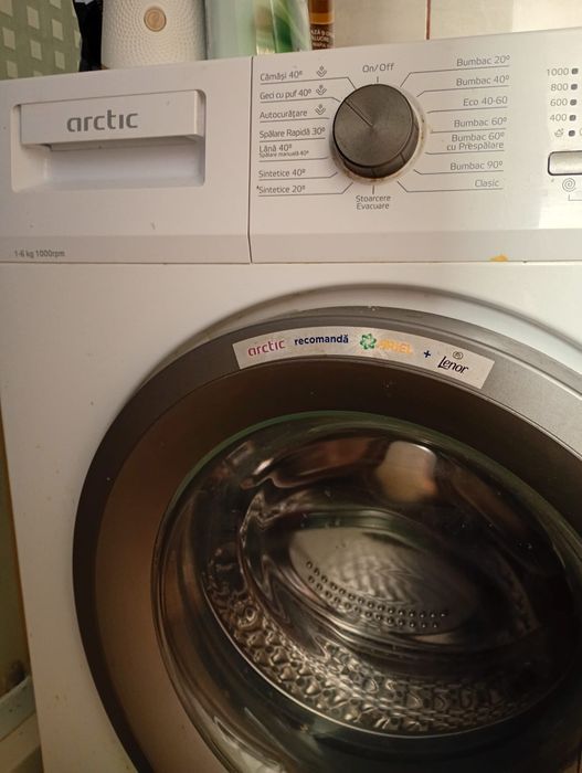 Masină de șpalt Arctic 6kg 1000 rotații.