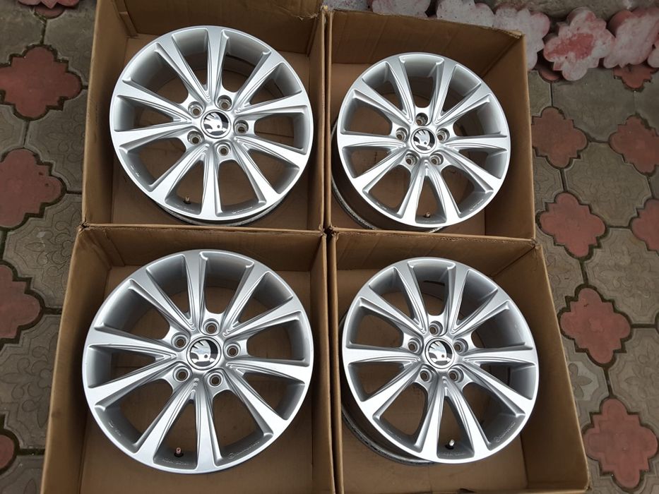 jante aliaj 16; 5x112;  Skoda Octavia 3, Octavia 4, Octavia Scout