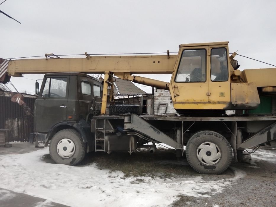 Автокран маз 1992 г