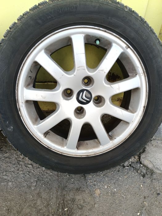 Jante 16" Ouragan + cauciucuri Sebring Snow