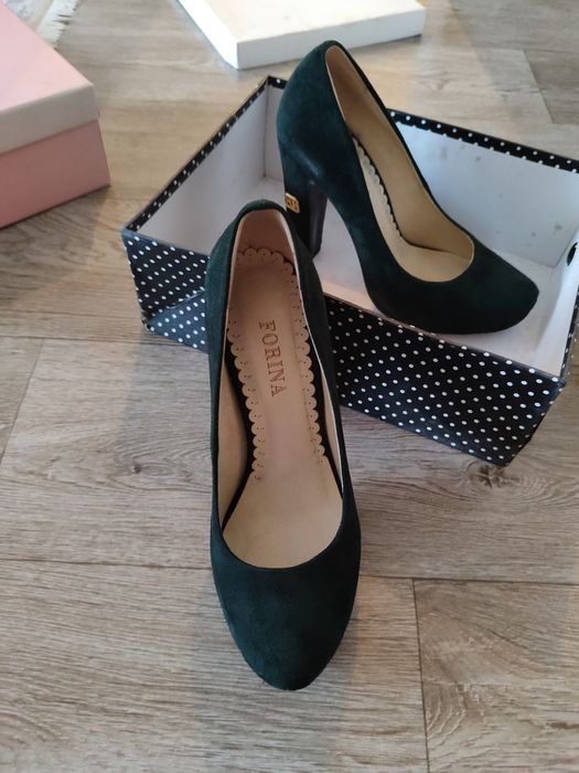 Туфли замшевые новый