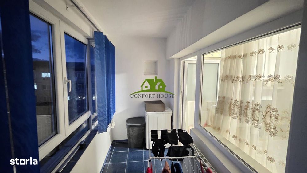 APT. 62mp cu 2 camere/2 balcoane – mobilat/utilat – Matei Basarab