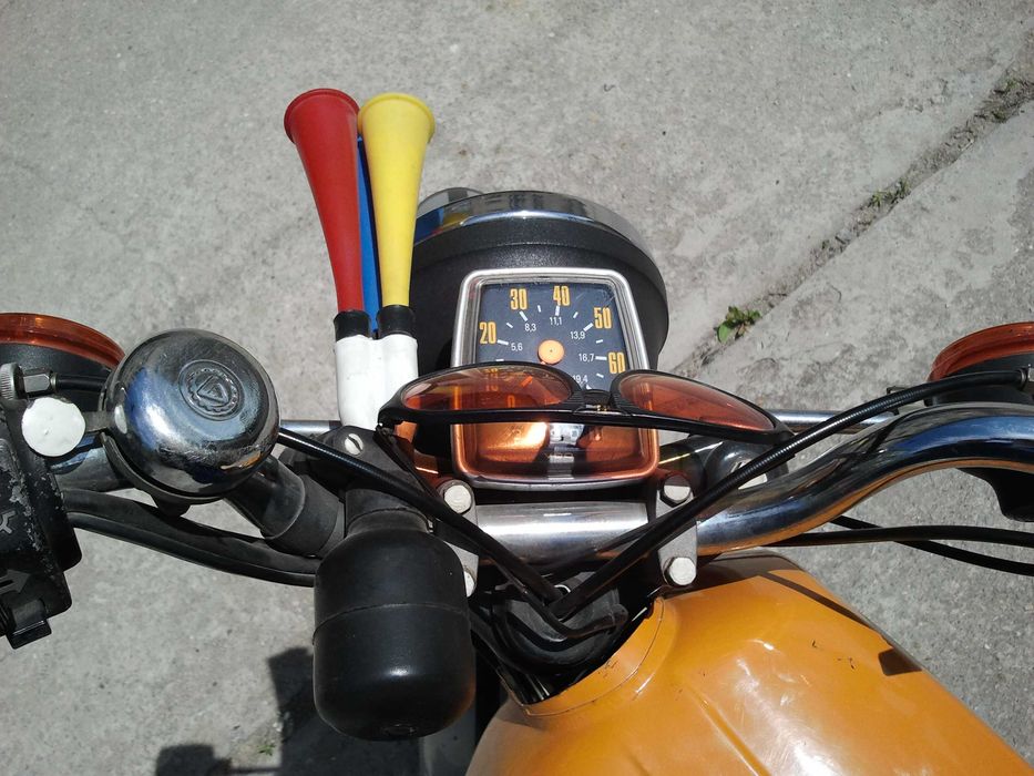 Продавам мотопед Simson S 51B, оригинал-1986 г.само за ценители