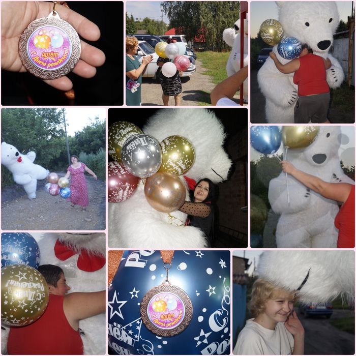 Белый Мишка, Панда, Чебурашка