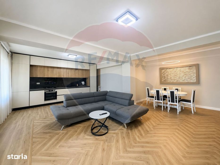 Apartament cu 3 camere de vanzare mobilat utilat Eforie Sud Constanta